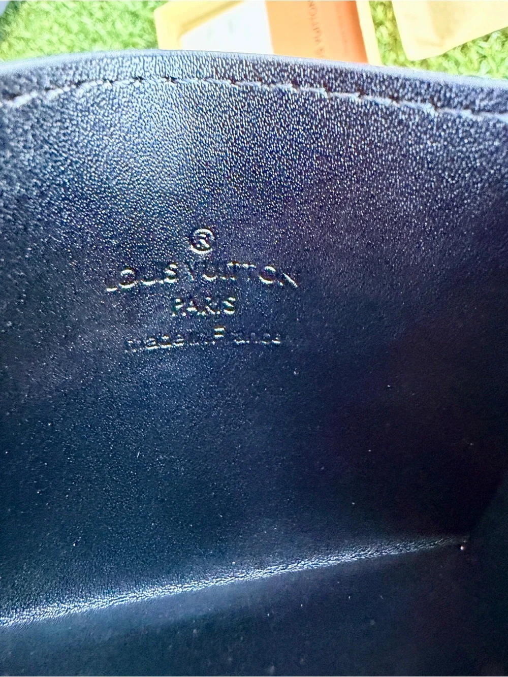 LV double card holder